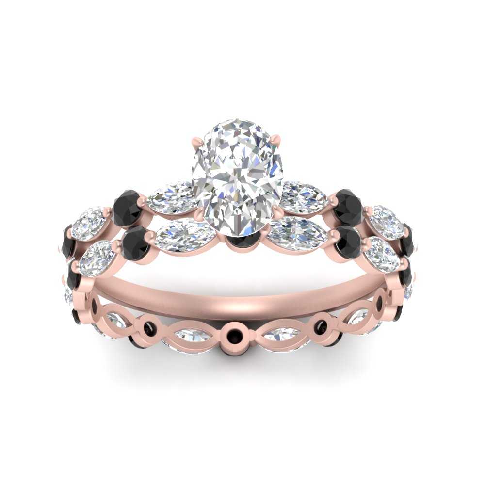 oval-black-diamond-floating-marquise-accent-ring-with-eternity-wedding-band-in-rose-gold-FDEWB9398OVGBLACKANGLE5-NL-RG.jpg?v=1758802185