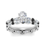 Load image into Gallery viewer, oval-black-diamond-floating-marquise-accent-ring-with-eternity-wedding-band-in-white-gold-FDEWB9398OVGBLACKANGLE5-NL-WG.jpg?v=1758802138
