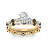 Load image into Gallery viewer, oval-black-diamond-floating-marquise-accent-ring-with-eternity-wedding-band-in-yellow-gold-FDEWB9398OVGBLACKANGLE5-NL-YG.jpg?v=1758802185