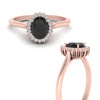 Load image into Gallery viewer, oval-black-diamond-halo-cathedral-ring-in-rose-gold-FD10561OVGBLACK-NL-RG-GS.jpg
