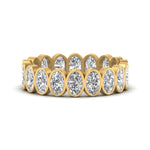 Load image into Gallery viewer, oval-cut-3.60-carat-eternity-bezel-ring-in-yellow-gold-FD10418B-20CT-NL-YG