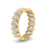 Load image into Gallery viewer, oval-cut-3.60-carat-eternity-bezel-ring-in-yellow-gold-FD10418B-20CT-NL-YG
