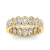 Load image into Gallery viewer, oval-cut-3.60-carat-eternity-bezel-ring-in-yellow-gold-FD10418B-20CT-NL-YG