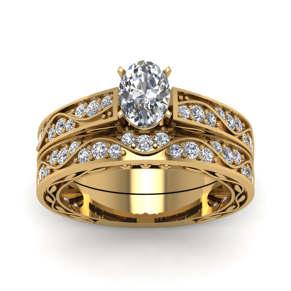 oval-cut-antique-filigree-wedding-ring-set-in-yellow-gold-FDENS3543OVANGLE5-NL-YG