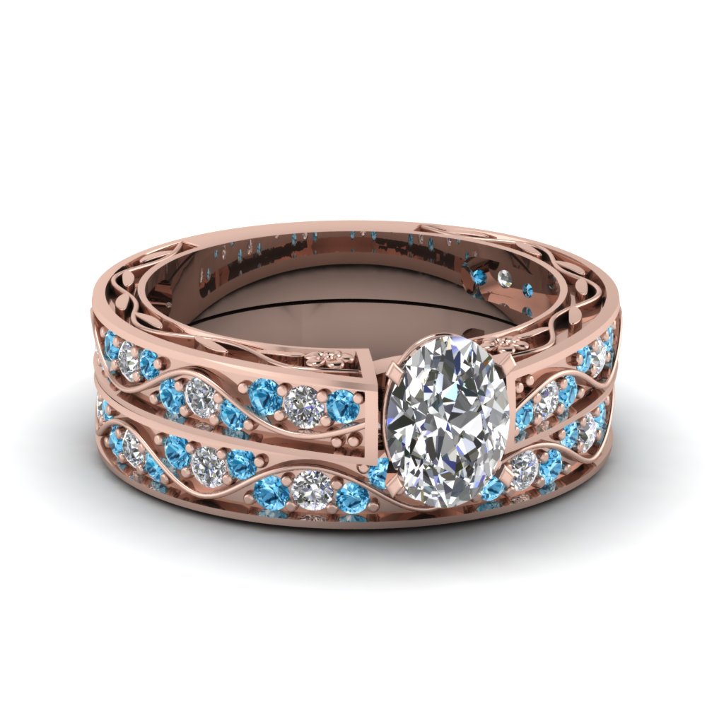 oval-cut-antique-filigree-wedding-ring-set-with-ice-blue-topaz-in-rose-gold-FDENS3543OVGICBLTO-NL-RG