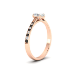 Load image into Gallery viewer, oval-cut-cathedral-pave-diamond-engagement-ring-with-black-diamond-in-rose-gold-FD11145OVRGBLACKANGLE2-NL-RG.png?v
