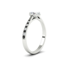 Load image into Gallery viewer, oval-cut-cathedral-pave-diamond-engagement-ring-with-black-diamond-in-white-gold-FD11145OVRGBLACKANGLE2-NL-WG.png?v