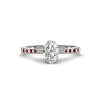 Load image into Gallery viewer, oval-cut-cathedral-pave-diamond-engagement-ring-with-ruby-in-white-gold-FD11145OVRGRUDR-NL-WG.png?v
