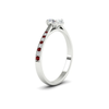 Load image into Gallery viewer, oval-cut-cathedral-pave-diamond-engagement-ring-with-ruby-in-white-gold-FD11145OVRGRUDRANGLE2-NL-WG.png?v