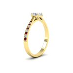 Load image into Gallery viewer, oval-cut-cathedral-pave-diamond-engagement-ring-with-ruby-in-yellow-gold-FD11145OVRGRUDRANGLE2-NL-YG.png?v
