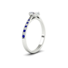 Load image into Gallery viewer, oval-cut-cathedral-pave-diamond-engagement-ring-with-sapphire-in-white-gold-FD11145OVRGSABLANGLE2-NL-WG.png?v
