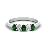 oval-cut-five-stone-wedding-emerald-band-0.50-carat-in-white-gold-fdwb8008ovgemgrsleep-0.50ct-nl-wg_1365268f-af0a-4825-9a96-2e46325e856b.jpg?v=1773047587