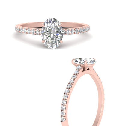 oval-cut-lab-grown-diamond-french-pave-ring-in-rose-gold-FD9918OVRANGLE3-NL-RG