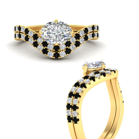 oval-cut-twisted-pave-engagement-ring-with-curved-black-diamond-band-in-yellow-gold-fdens11617ovgblackangle3-nl-yg.jpg