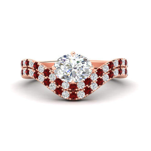 oval-cut-twisted-pave-engagement-ring-with-curved-ruby-band-in-rose-gold-fdens11617ovgrudrsleep-nl-rg.jpg