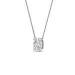 Load image into Gallery viewer, Oval 4 Prong Solitaire Pendant
