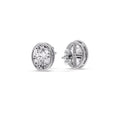 Thumbnail 20 - Bezel Stud Earring Oval Diamond