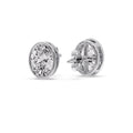 Thumbnail 68 - Bezel Stud Earring Oval Diamond