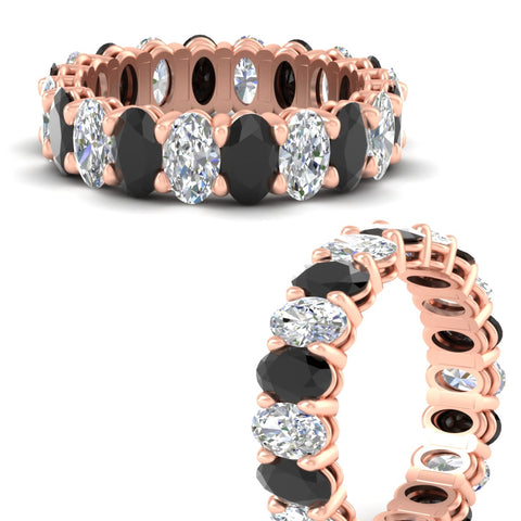 oval-diamond-eternity-wedding-band-7-carat-with-black-diamond-in-rose-gold-fdewb8324ovgblackangle3-5.50x3.50mm-nl-rg