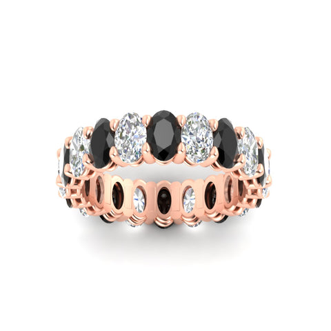 oval-diamond-eternity-wedding-band-7-carat-with-black-diamond-in-rose-gold-fdewb8324ovgblackangle5-5.50x3.50mm-nl-rg
