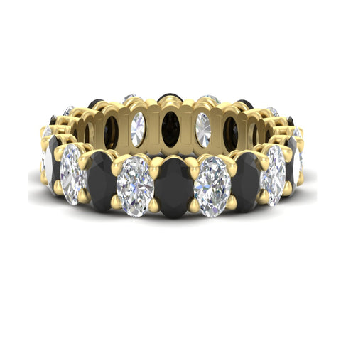 oval-diamond-eternity-wedding-band-7-carat-with-black-diamond-in-yellow-gold-fdewb8324ovgblacksleep-5.50x3.50mm-nl-yg