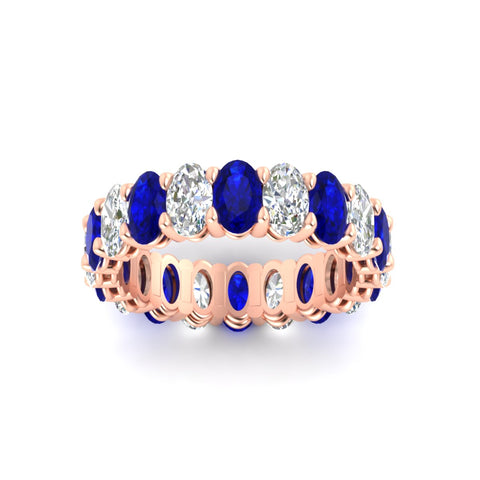 oval-diamond-eternity-wedding-band-7-carat-with-blue-sapphire-in-rose-gold-fdewb8324ovgsablangle5-5.50x3.50mm-nl-rg