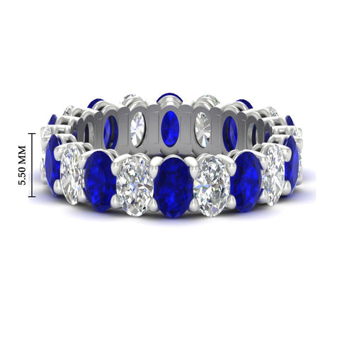 oval-diamond-eternity-wedding-band-7-carat-with-blue-sapphire-in-white-gold-fdewb8324ovgsablsleep-5.50x3.50mm-nl-wg-hw