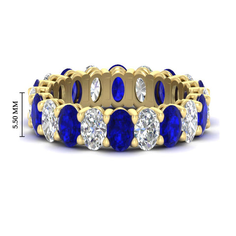 oval-diamond-eternity-wedding-band-7-carat-with-blue-sapphire-in-yellow-gold-fdewb8324ovgsablsleep-5.50x3.50mm-nl-yg-hw