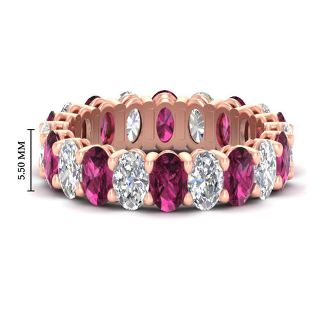 oval-diamond-eternity-wedding-band-7-carat-with-pink-sapphire-in-rose-gold-fdewb8324ovgsadrpisleep-5.50x3.50mm-nl-rg-hw