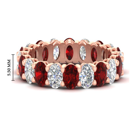 oval-diamond-eternity-wedding-band-7-carat-with-ruby-in-rose-gold-fdewb8324ovgrudrsleep-5.50x3.50mm-nl-rg-hw