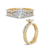 Load image into Gallery viewer, oval-diamond-floating-marquise-accent-ring-with-eternity-wedding-band-in-yellow-gold-FDEWB9398OVANGEL3-NL-YG.jpg?v=1758802135
