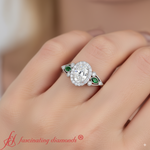 Load image into Gallery viewer, oval-diamond-halo-edwardian-engagement-ring-fdenr9778
