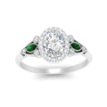 Thumbnail 53 - oval-diamond-halo-edwardian-engagement-ring-with-emerald-in-FD9778OVRGEMGR-NL-WG