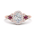 Thumbnail 27 - oval-diamond-halo-edwardian-engagement-ring-with-pink-sapphire-in-FD9778OVRGSADRPI-NL-RG