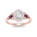 Thumbnail 28 - oval-diamond-halo-edwardian-engagement-ring-with-pink-sapphire-in-FD9778OVRGSADRPI-NL-RG