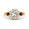Load image into Gallery viewer, oval-diamond-halo-edwardian-engagement-ring-with-ruby-in-FD9778OVRGRUDR-NL-YG