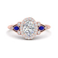 Thumbnail 24 - oval-diamond-halo-edwardian-engagement-ring-with-sapphire-in-FD9778OVRGSABL-NL-RG