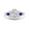 Load image into Gallery viewer, oval-diamond-halo-edwardian-engagement-ring-with-sapphire-in-FD9778OVRGSABL-NL-WG