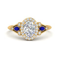 Thumbnail 9 - oval-diamond-halo-edwardian-engagement-ring-with-sapphire-in-FD9778OVRGSABL-NL-YG