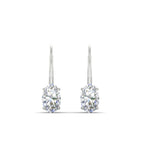 Load image into Gallery viewer, oval-diamond-lever-back-2-ctw.-solitaire-earrings-in-white-gold-FDEAR9225OV-2.00CT-NL-WG
