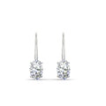 Thumbnail 13 - oval-diamond-lever-back-2-ctw.-solitaire-earrings-in-white-gold-FDEAR9225OV-2.00CT-NL-WG