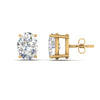 Load image into Gallery viewer, Stud Mens Earring Basket Oval Shaped