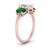 Load image into Gallery viewer, oval-emerald-3-stone-basket-engagement-ring-in-rose-gold-FD10416OVRGEMGRANGLE2-NL-RG