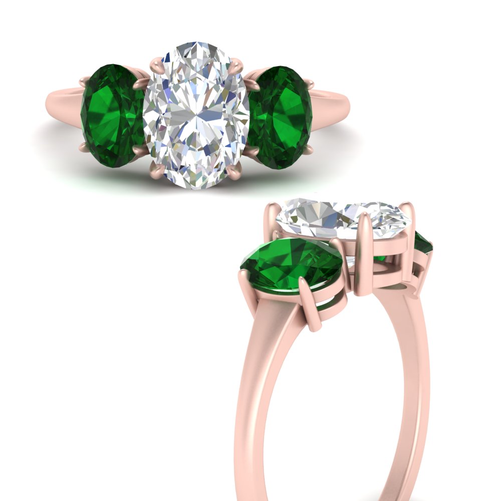 oval-emerald-3-stone-basket-engagement-ring-in-rose-gold-FD10416OVRGEMGRANGLE3-NL-RG