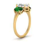 Load image into Gallery viewer, oval-emerald-3-stone-basket-engagement-ring-in-yellow-gold-FD10416OVRGEMGRANGLE2-NL-YG
