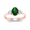 Load image into Gallery viewer, oval-emerald-3-stone-engagement-ring-in-rose-gold-FDENR1505OVRGEM-NL-RG-GS.jpg
