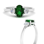 Load image into Gallery viewer, oval-emerald-3-stone-engagement-ring-in-white-gold-FDENR1505OVRGEM-NL-WG-GS.jpg
