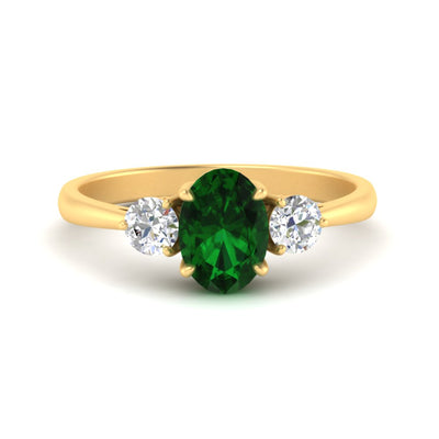 Gemstone Classic 3 Stone Ring