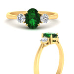 Load image into Gallery viewer, oval-emerald-3-stone-engagement-ring-in-yellow-gold-FDENR1505OVRGEM-NL-YG-GS.jpg
