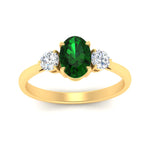 Load image into Gallery viewer, oval-emerald-3-stone-engagement-ring-in-yellow-gold-FDENR1505OVRGEM-NL-YG-GS.jpg
